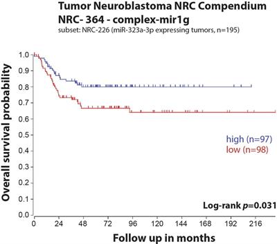 Hsa-miR-323a-3p functions as a tumor suppressor and targets STAT3 in neuroblastoma cells